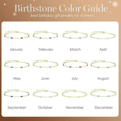 Colorful Square Zircon Geometric Bracelet