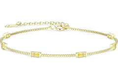 Colorful Square Zircon Geometric Bracelet