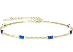 Colorful Square Zircon Geometric Bracelet
