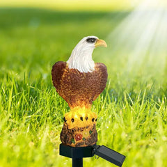 Solar Animal Garden Stake Light - Owl, Squirrel, Panda