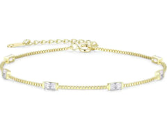 Colorful Square Zircon Geometric Bracelet