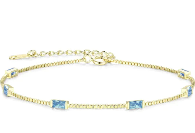 Colorful Square Zircon Geometric Bracelet