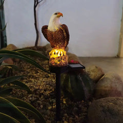 Solar Animal Garden Stake Light - Owl, Squirrel, Panda
