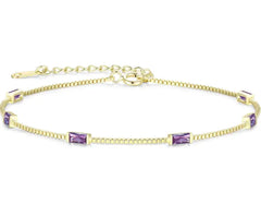 Colorful Square Zircon Geometric Bracelet